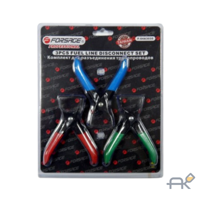 Комплект щипцов для разъединения трубопроводов. 3пр. на блистере (F-04A3035)